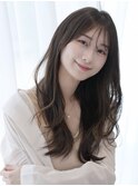 (F)骨格別顔周りカット×透明感カラー