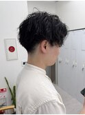 スパイキーショート/フェザーパーマ/波巻きスパイラル/メンズ