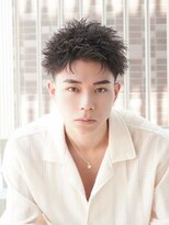 ネクストメンズ 表参道(NEXT men's)&nbsp;MEN’S HAIR/サーフカール/刈り上げセンターパート/渋谷