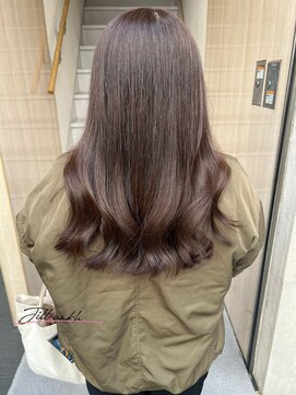 ジル アンク(Jill ankh) 《姫路駅北　Jillankh》アッシュベージュ　赤み消し　髪質改善