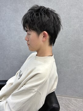 MEN’S HAIR/波巻ツイストスパイラル/フェザーパーマ/太田