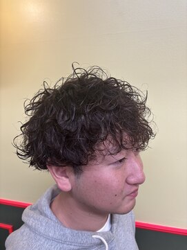 強めシャドウパーマ