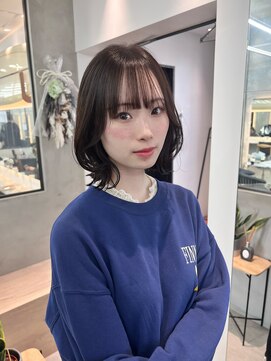 ロンドシエル 横浜(Lond ciel) マロンベージュ/オリーブグレー/ブリーチなし/ボブ/小顔横浜