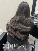 エース 梅田(ace)&nbsp;コテ巻き風パーマ /韓国風パーマ/デジタルパーマ/レイヤーカット