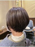 【７０代白髪率６０％】白髪ぼかしナチュラルベージュ