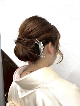 びゃんびゃん 浅水本店 着物ヘア/ヘアセット/着付/大人ガーリー/似合わせカット