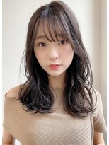トゥーナ 表参道(tona) ロングレイヤー、外ハネボブ、グレージュ、脱白髪染め☆