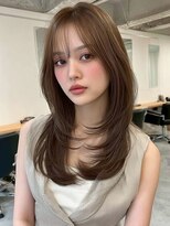 フォルテ プリモ 焼津 藤枝(FORTE PRIMO)&nbsp;ダブルカラー/ヘーゼルベージュ/髪質改善/韓国レイヤーカット