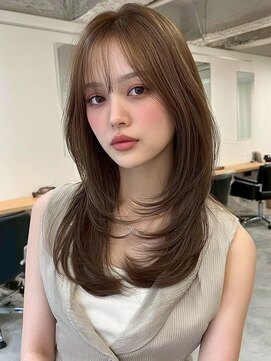 フォルテ プリモ 焼津 藤枝(FORTE PRIMO) ダブルカラー/ヘーゼルベージュ/髪質改善/韓国レイヤーカット