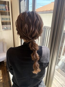 ヘアメイクハウス シーラ(Sea-la) ウィッグヘアアレンジ