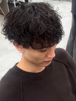 オムセラ(HOMME SERA)&nbsp;【RIKU】縦落ちS字シャドウパーマ