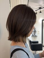 hair salon Zold.&nbsp;くびれレイヤーボブ×インナーカラー