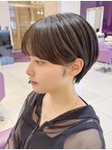 コンパクトショート 京都美容室 進詩織