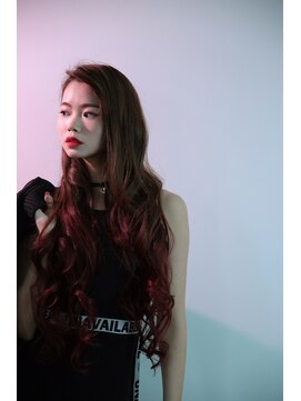 ディシェーレ ノーテ(die Schere Note) グラデーション×かきあげバング　【die-Schere Note　大船】