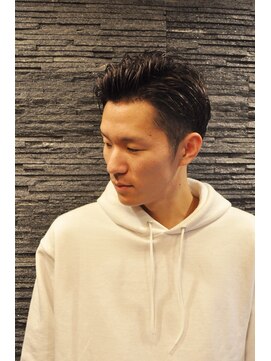 ヒロギンザ 五反田店(HIRO GINZA) 7:3エッジパーマビジネススタイル<理容室>【五反田】