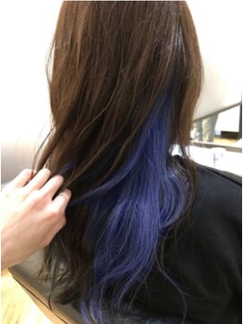 ジーナ 渋谷駅前(Zina) 【Zina 渋谷】NAVIGATORネイビーカラー×チラ魅せインナー