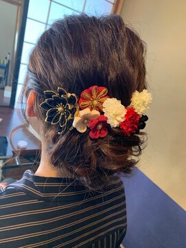 アラワラブルー(arrawarra blue) 着物に似合うゆるふわセット/20代/30代/40代/50代/倉敷/白楽町