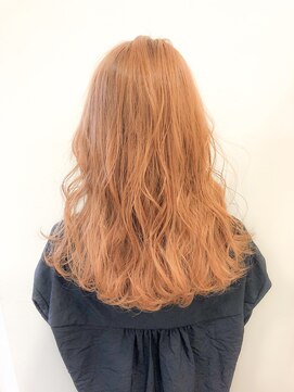 ロビー(LOBBY) LOBBY 『佐藤』 ペールオレンジ×レイヤーカット☆