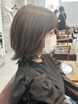 ザコーストバイネオリーブ 辻堂店(The coast by neolive)&nbsp;くびれレイヤーボブ　赤み消しカラー