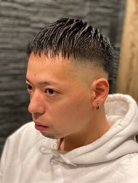 プレミアムバーバー 目黒店(PREMIUM BARBER produce by HIRO GINZA) Crop Style☆
