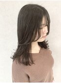 〈お客様スタイル〉フェイスレイヤー/暗髪/レイヤースタイル