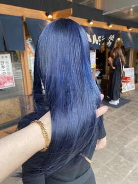 アース 名駅サンクチュアリ(HAIR&MAKE EARTH) ブルー系カラー☆