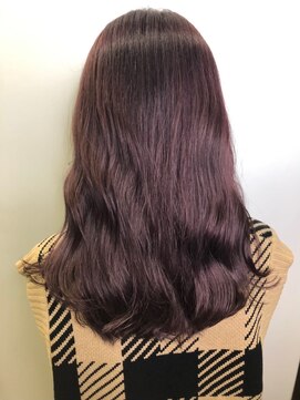 ラべリー 池袋(LOVELEY) 【池袋】ナチュラルロング　ラベンダーグレージュ