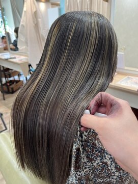 ヘアーザラブズラフズ オーガニカ 北九州(HAIR THE LOVES LAUGHS ORGANICA) ハイライトde艶活＊
