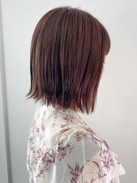 パル バイ ラベスト(Pal by lovest) 透明感◎ナチュラルハイライト×外ハネボブ