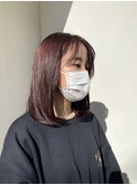 ブリーチなしラベンダーピンクカラー