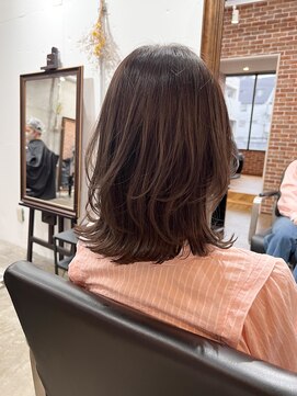 ヴィップルーム(viproom) レイヤーボブ/外ハネボブ/ダークブラウン/ニュアンスカラー