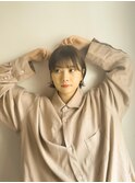 外ハネミニボブ
