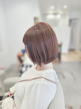 ツナグ(TSUNAGU) 質感にこだわったボブスタイル×ベージュカラー