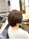 新規お得クーポンあり【見附　今町】束感ショートボブ