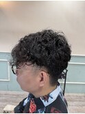 ハードパーマ/刈り上げスタイル