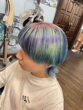 アリ 葛西店(ALi) デザインカラー｜葛西髪質改善｜葛西縮毛矯正｜葛西白髪ぼかし