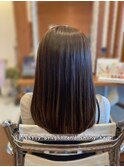 韓国ヘア似合わせレイヤーカット前髪顔周りカット大人美人