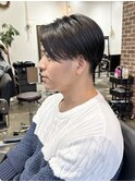 ビジネスマン/スパイラルパーマ/フェードカット簡単スタイリング