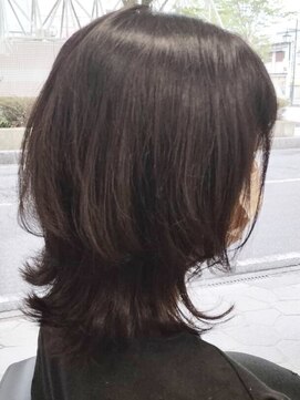 ヘアークリアー せんげん台 大人可愛い20代30代40代 ひし形レイヤースタイル 小顔効果◎