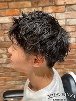 ヒロギンザバーバーショップ 丸の内店(HIRO GINZA BARBER SHOP)&nbsp;ソフトツイストスパイラルマッシュ