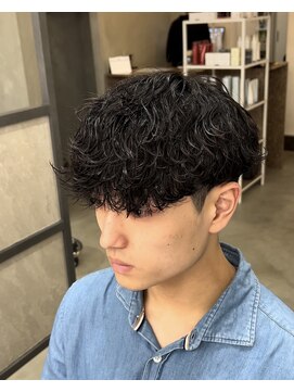 スイッチ(men's SWITCH) メンズ波巻きスパイラルパーマツイストスパイラルパーマ