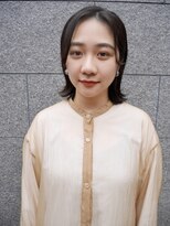 シュシュ(shushu)&nbsp;耳かけ外ハネショートスタイル【有海一生】/髪質改善 /前髪