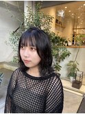 ボブゆるふわパーマ