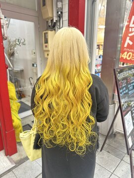 ダンク(DUNK) イエローグラデーション