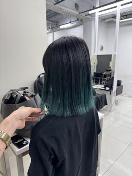 アライブ ハラジュク(ALIVE harajuku) グラデーションカラーバレイヤージュインナーカラー　ryota