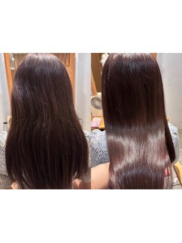 【髪質改善/縮毛矯正/酸性ストレート】オーダーメイド施術◇アイロン・ブロー不要のまとまる美髪を・・・♪