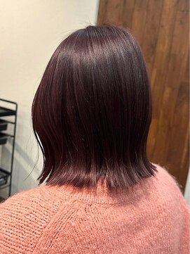 シェール(cher) ブリーチなし暖色系カラー/ブラウン【cher西宮北口：MAYA】