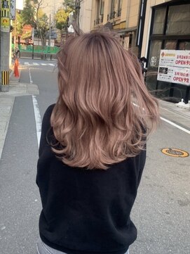 エンター 天神店(ENTER) 透明感グレージュ/髪質改善/レイヤー/ENTER 天神店