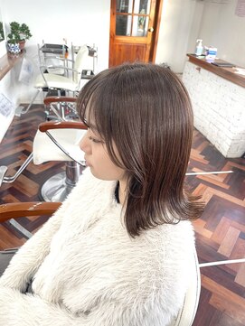 ヘアーアンドメイクアップモパ ナチュラルブラウン