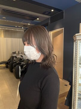 コワファースト 大分(COIFF1RST) ミルクティーベージュに隠れローライト